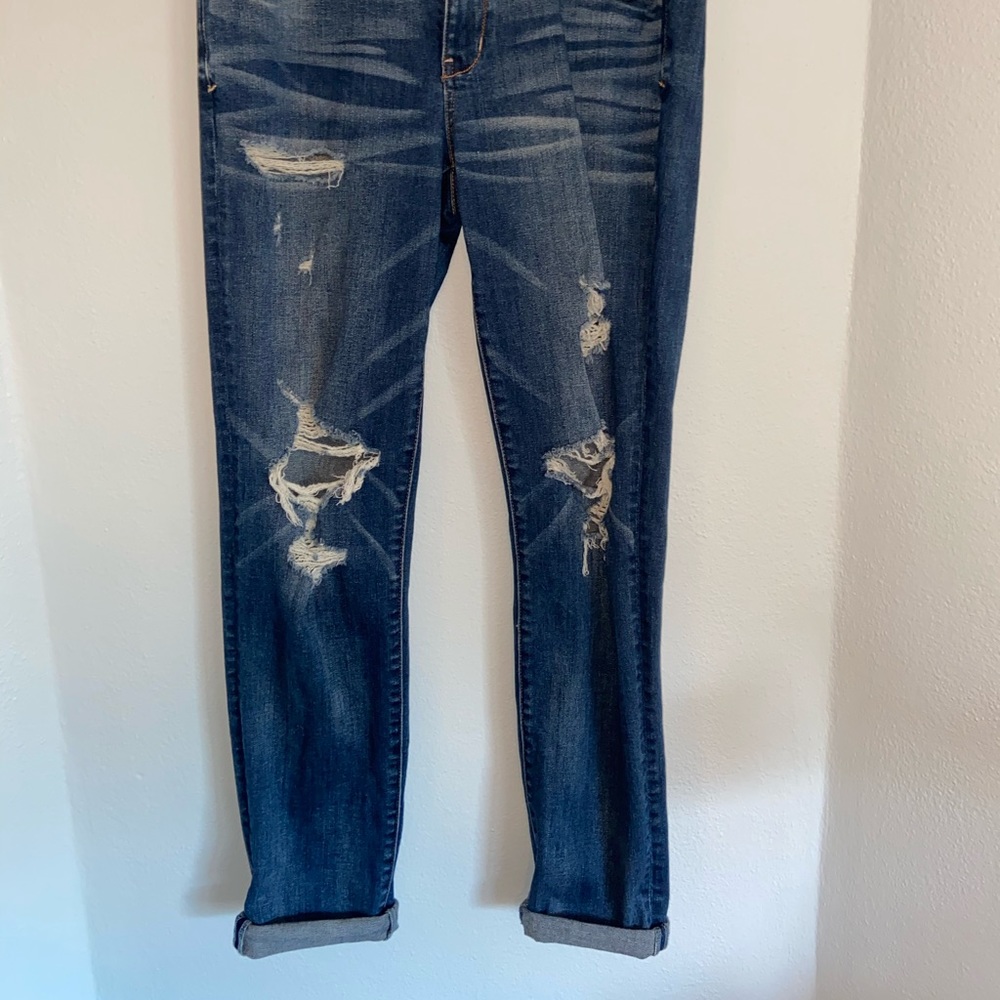 High waisted ripped jeans- American Eagle